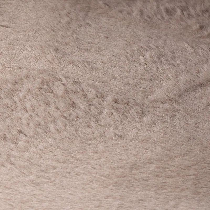 Flauschiger Teppich Oval - Cozy Taupe