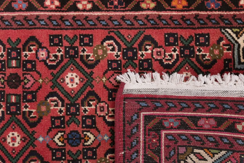 Läufer Perser - Nomadic - 80 x 200 cm - dunkelrot