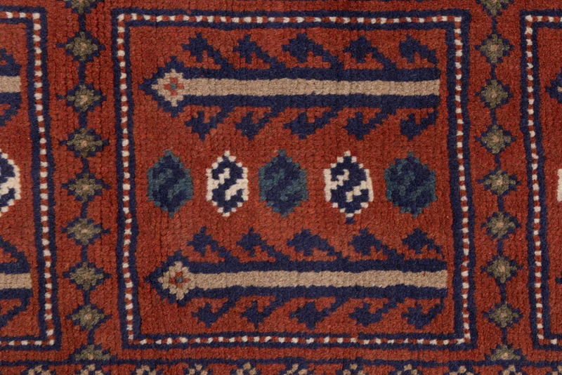 Läufer Perser - Nomadic - 60 x 195 cm - dunkelrot