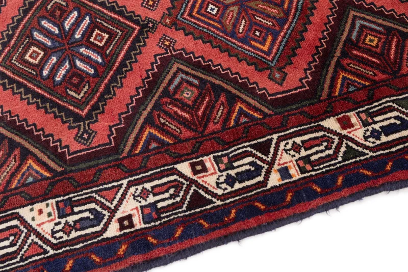 Läufer Perser - Nomadic - 90 x 210 cm - dunkelrot