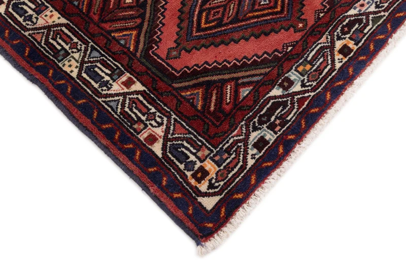 Läufer Perser - Nomadic - 90 x 210 cm - dunkelrot