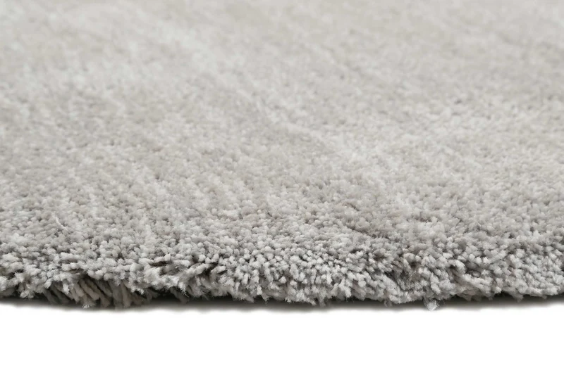 Esprit Teppich Rund Hellgrau Creme meliert Hochflor "Relaxx"