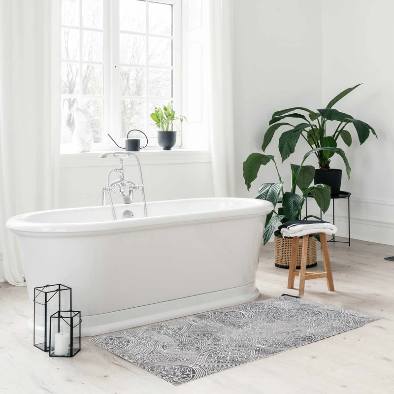 Badteppich Grau Vintage "Louis" WECONhome