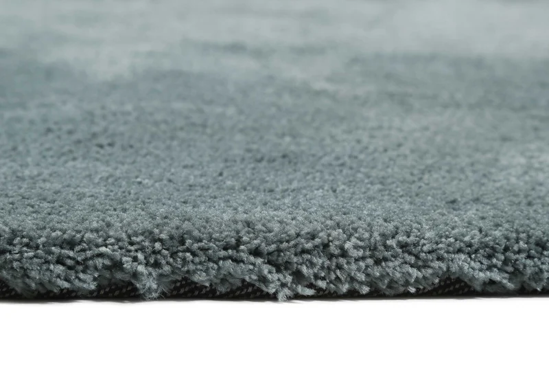 Esprit Teppich Rund Grau Grün Hochflor "Relaxx"
