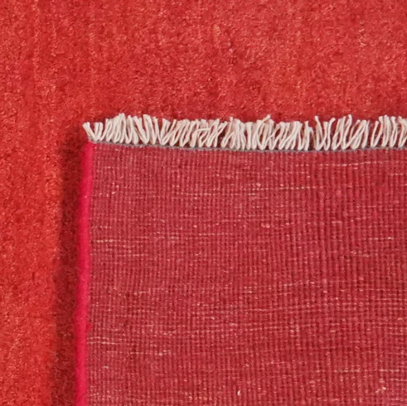 Gabbeh · Handgeknüpft – Rot, 289x84 cm