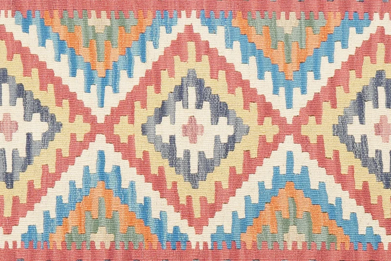 Kelim Gashgai · Handgewebt – Blau, 152x101 cm