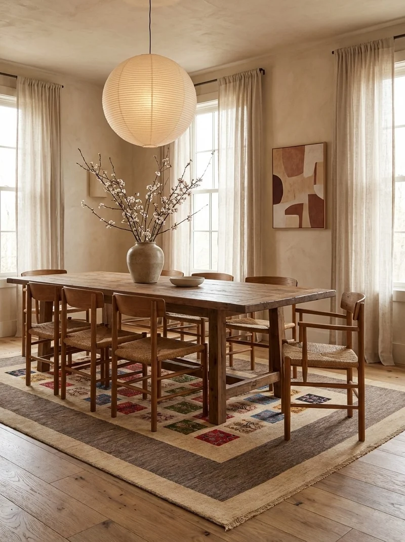 Rizbaf · Handgeknüpft – Beige, 399x296 cm