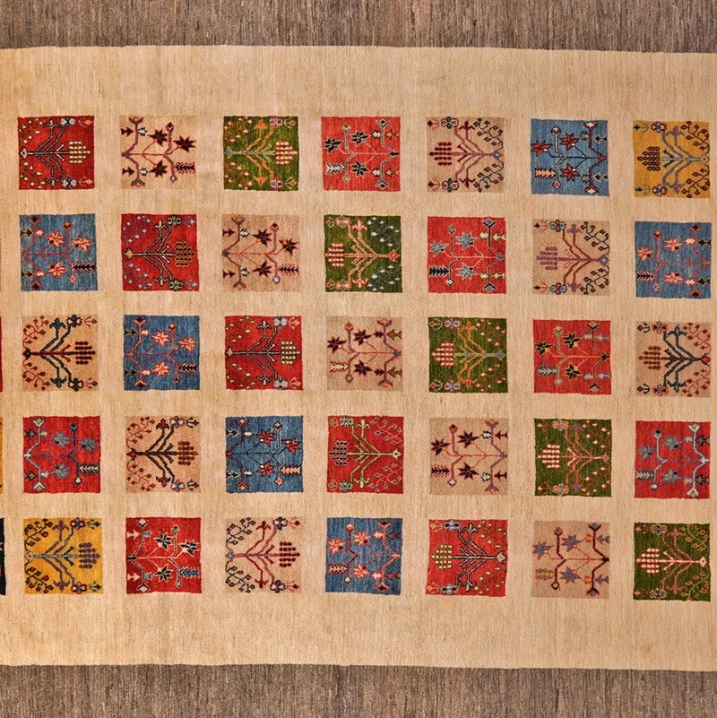 Rizbaf · Handgeknüpft – Beige, 399x296 cm
