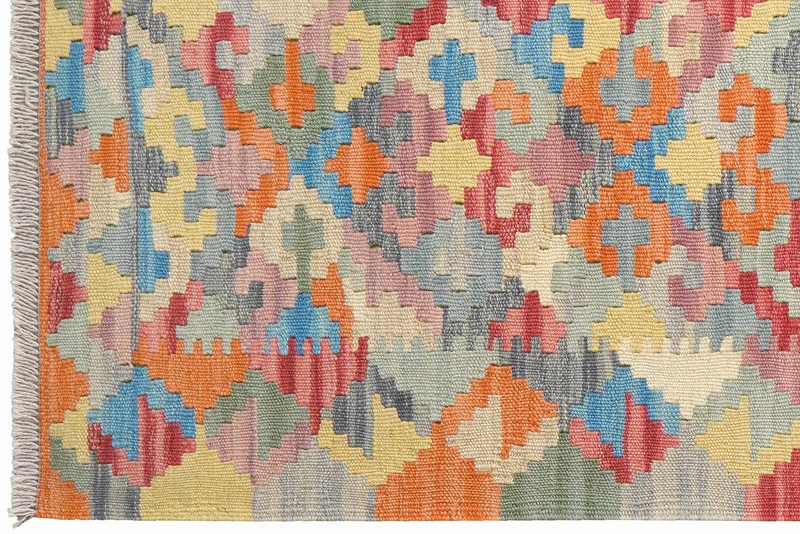 Kelim Gashgai · Handgewebt – Bunt, 150x102 cm
