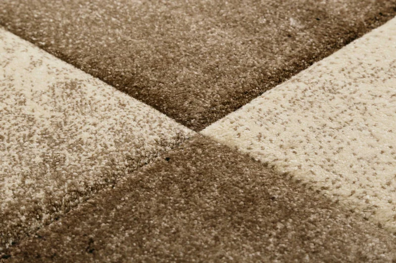 Teppich Kurzflor Beige Braun "Mirage" WECONhome