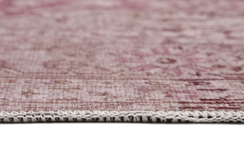 Vintage Teppich Grau Beige Rosa "Past Future"WECONhome