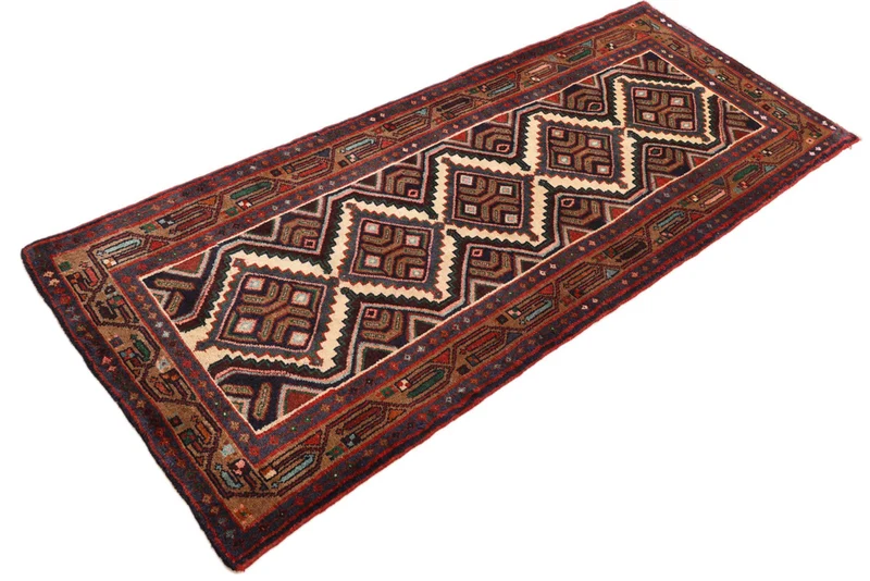 Läufer Perser - Nomadic - 76 x 188 cm - rost