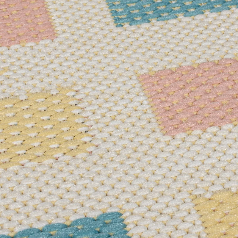 In- & Outdoor Teppich Oval - Villo Riviera Bunt