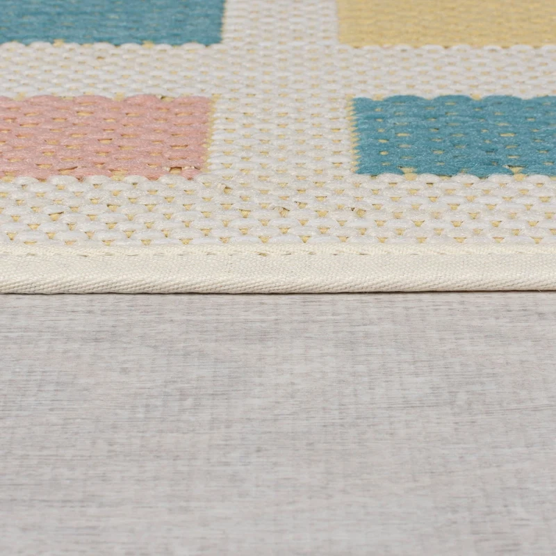In- & Outdoor Teppich Oval - Villo Riviera Bunt