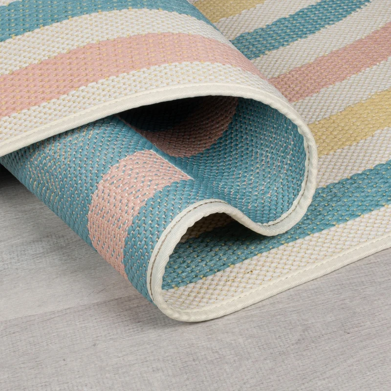 In- & Outdoor Teppich Oval - Villo Riviera Bunt