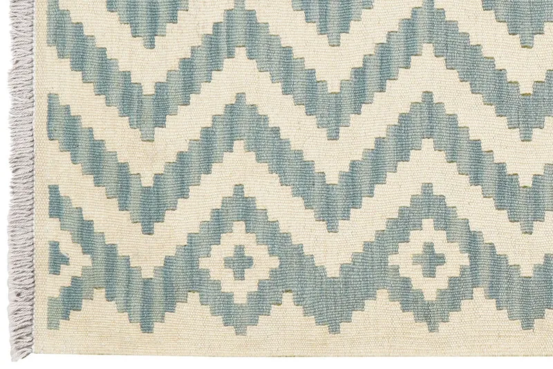 Kelim Gashgai · Handgewebt – Beige, 195x62 cm