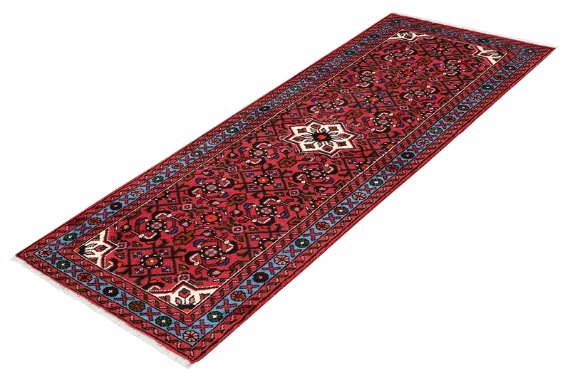 Hosseinabad · Handgeknüpft – Rot, 191x69 cm