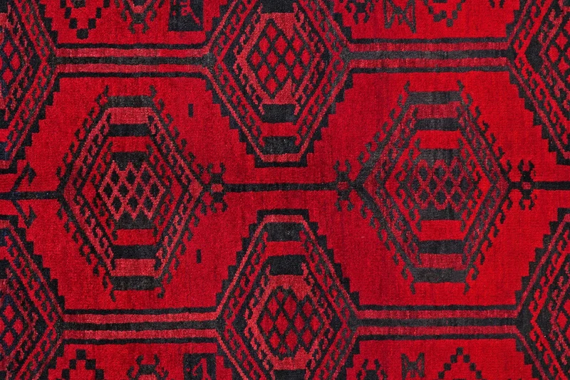 Lori · Handgeknüpft – Rot, 239x188 cm