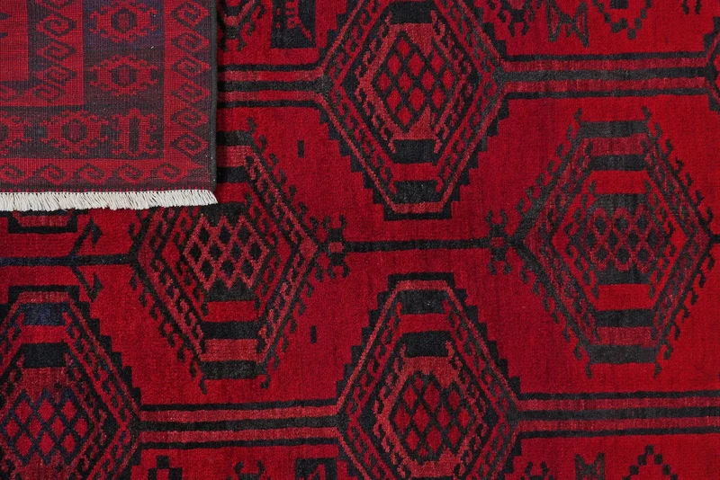 Lori · Handgeknüpft – Rot, 239x188 cm