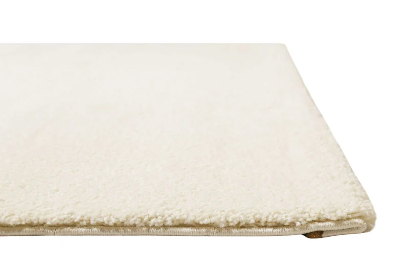 Teppich Creme Weiß Kurzflor "Lido" Homie Living