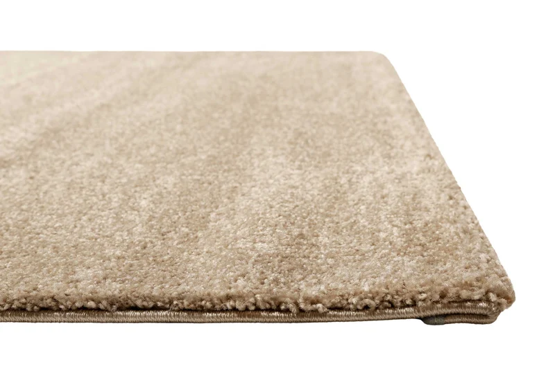 Teppich Sand Beige Kurzflor "Lido" Homie Living