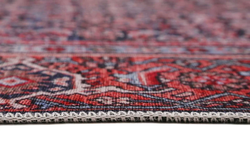 Vintage Teppich Rot Blau "Flashback" WECONhome
