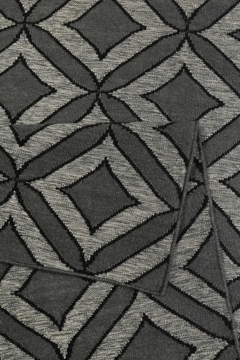 Esprit Kelim Teppich Grau aus Wolle "Kian"