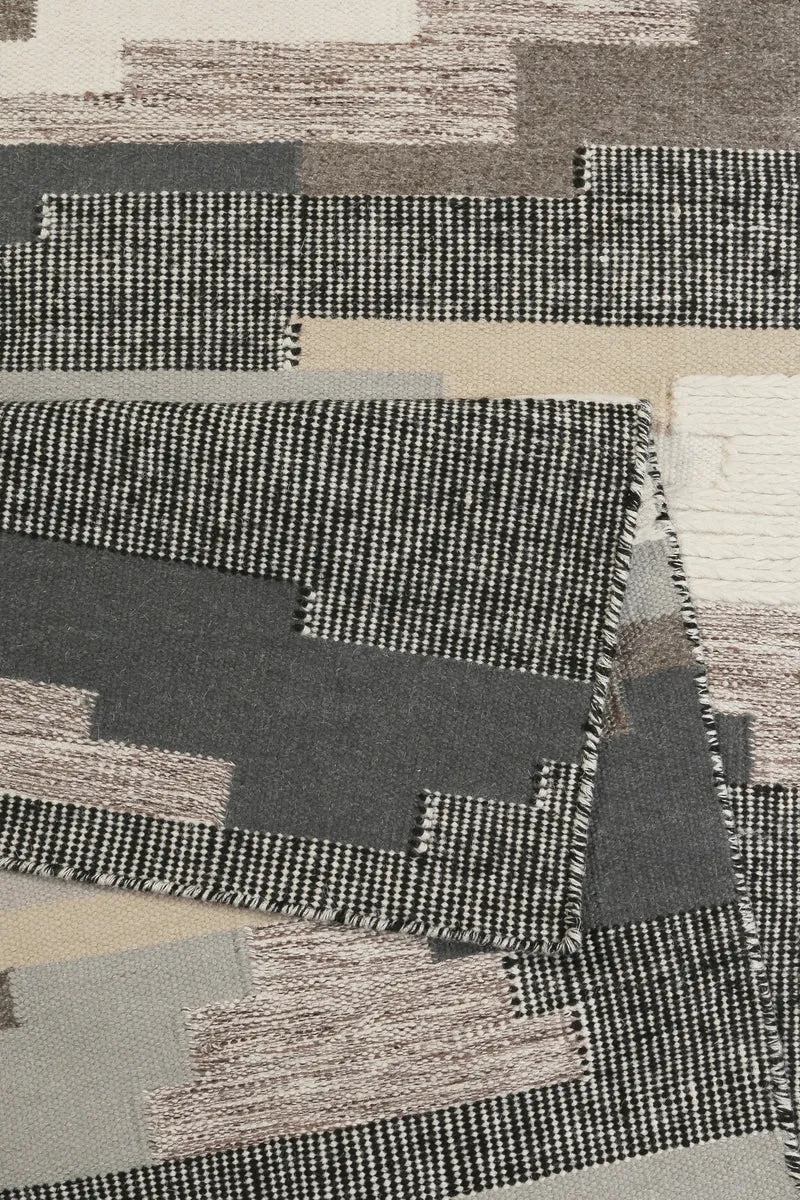Esprit Kelim Beige Taupe aus Wolle "Natham"