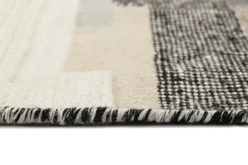 Esprit Kelim Beige Taupe aus Wolle "Natham"