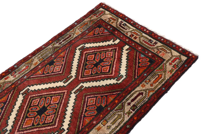 Läufer Perser - Nomadic - 80 x 185 cm - rost