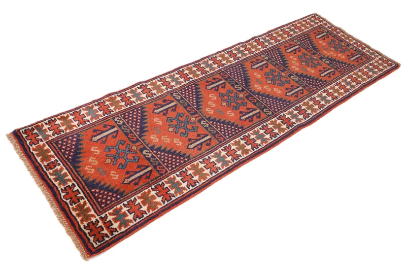 Läufer Perser - Nomadic - 65 x 190 cm - rot