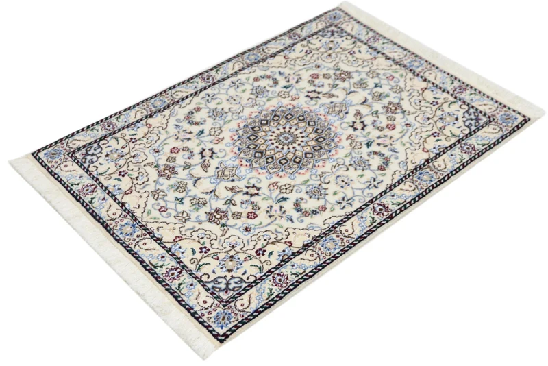 Perserteppich - Nain - 60 x 90 cm - creme