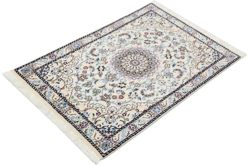 Perserteppich - Nain - 60 x 90 cm - creme