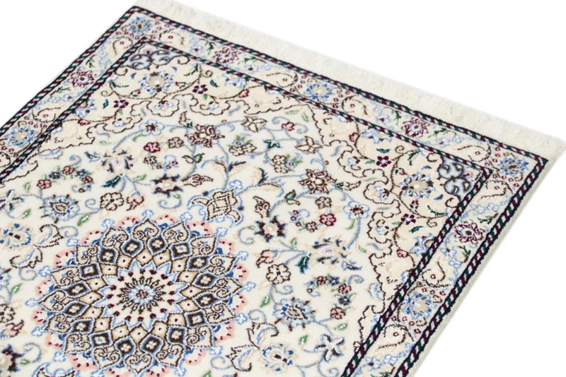 Perserteppich - Nain - 60 x 90 cm - creme