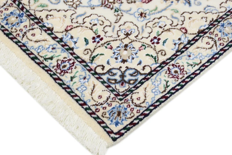 Perserteppich - Nain - 60 x 90 cm - creme