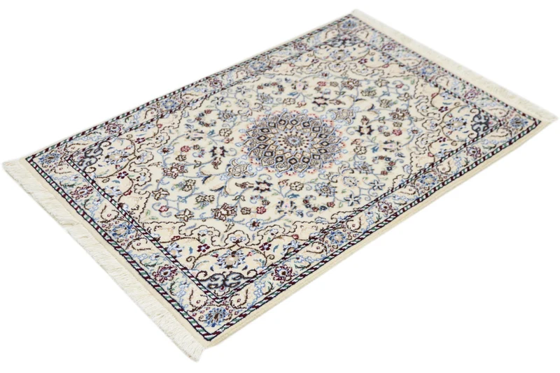 Perserteppich - Nain - 60 x 90 cm - creme