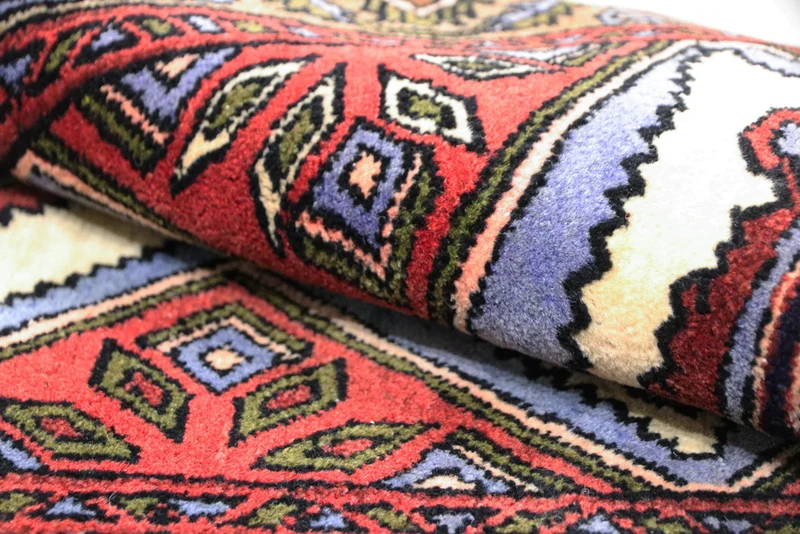 Perserteppich - Nomadic - 85 x 170 cm - mehrfarbig