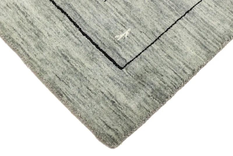 Läufer Gabbeh - Loribaft Softy - 83 x 203 cm - grau