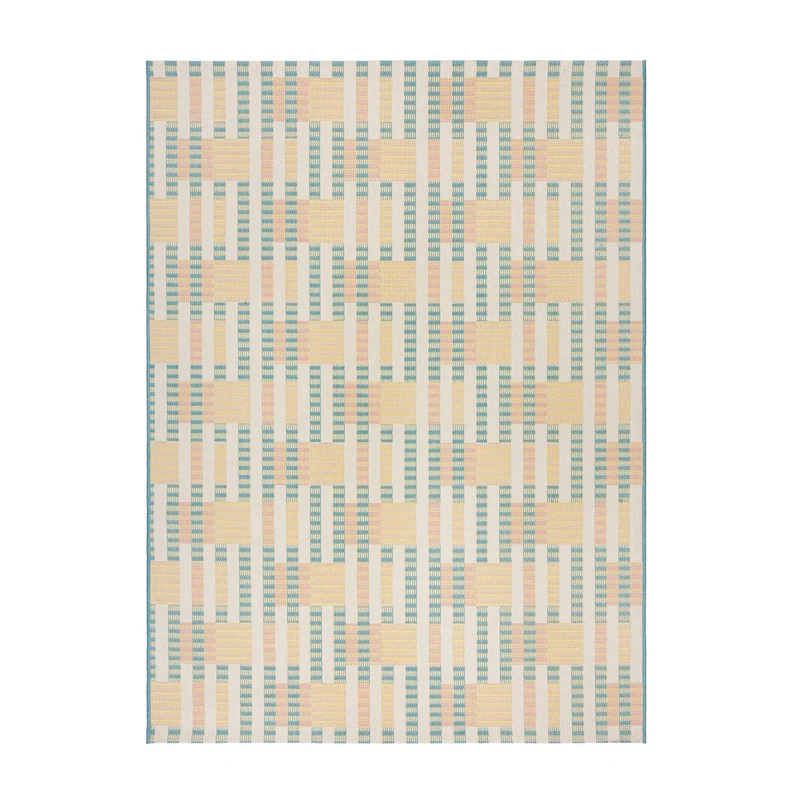 In- & Outdoor Teppich - Villo Check Bunt
