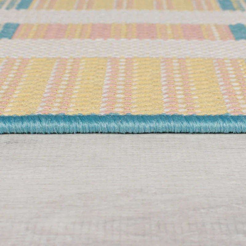 In- & Outdoor Teppich - Villo Check Bunt