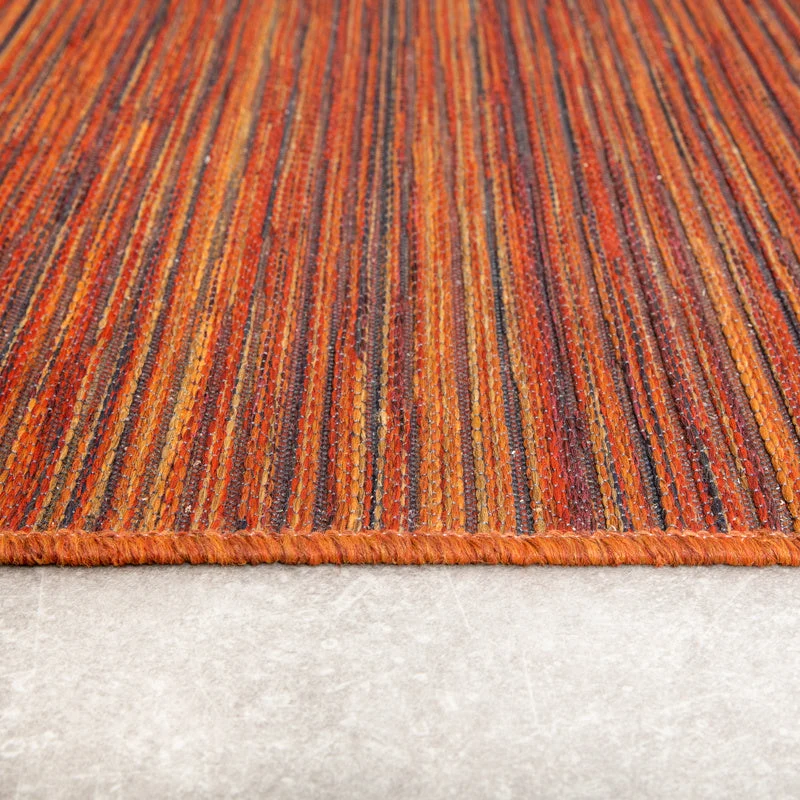 Outdoor Teppich - Torres Rot Meliert