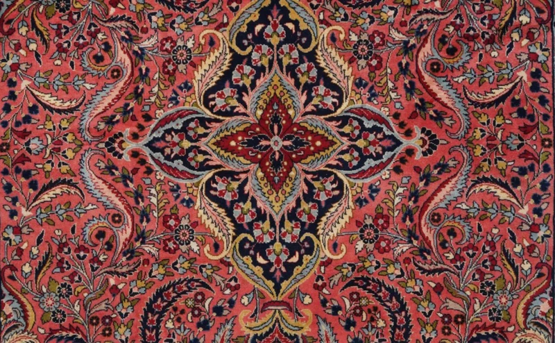 Mehreban · Handgeknüpft – Rot, 326x260 cm