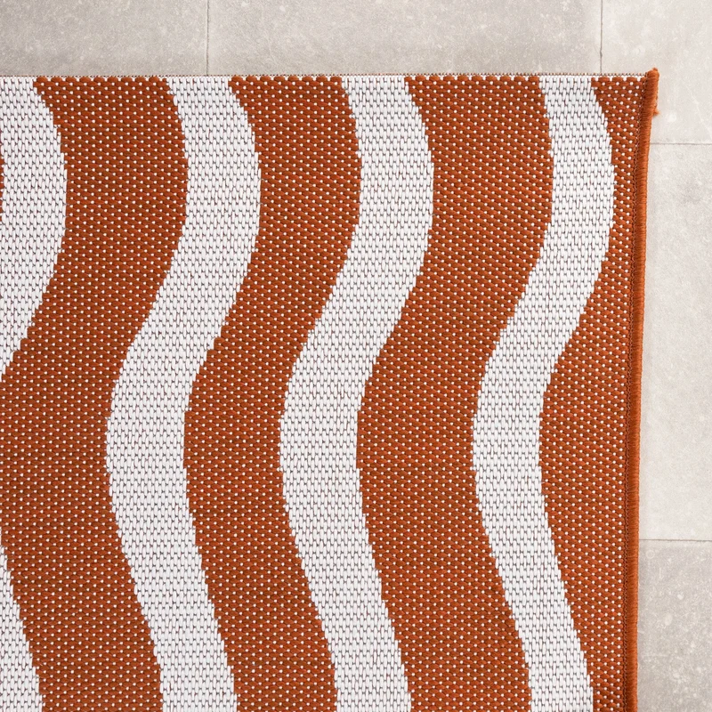 In- & Outdoor Teppich - Summer Waves Terracotta