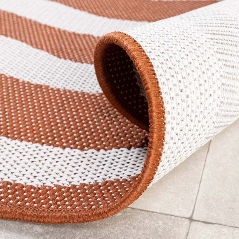 In- & Outdoor Teppich - Summer Waves Terracotta