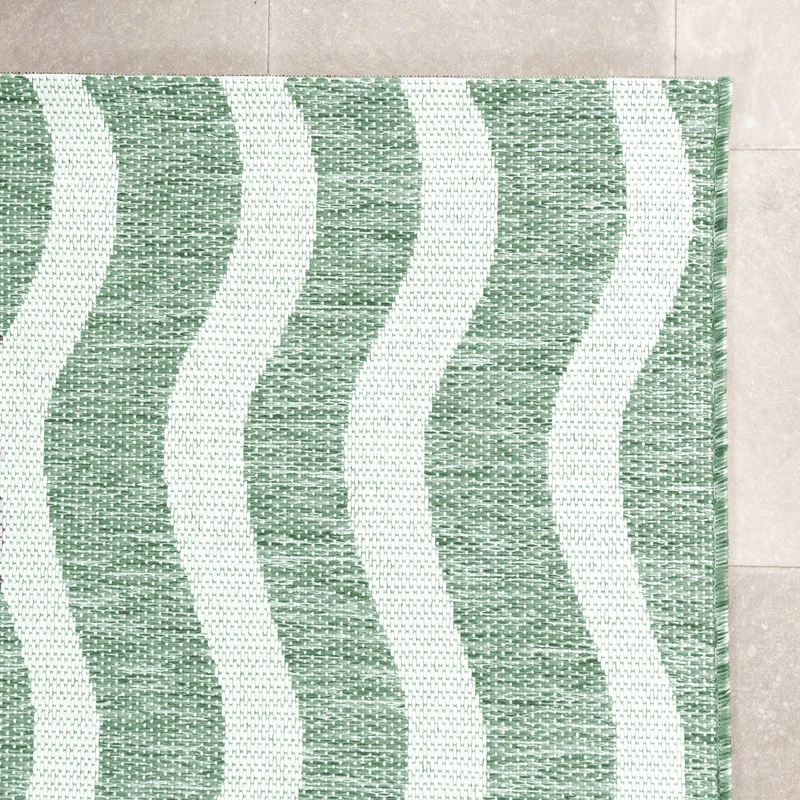 In- & Outdoor Teppich - Summer Waves Grün
