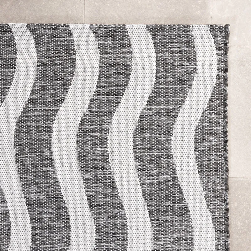 In- & Outdoor Teppich - Summer Waves Grau