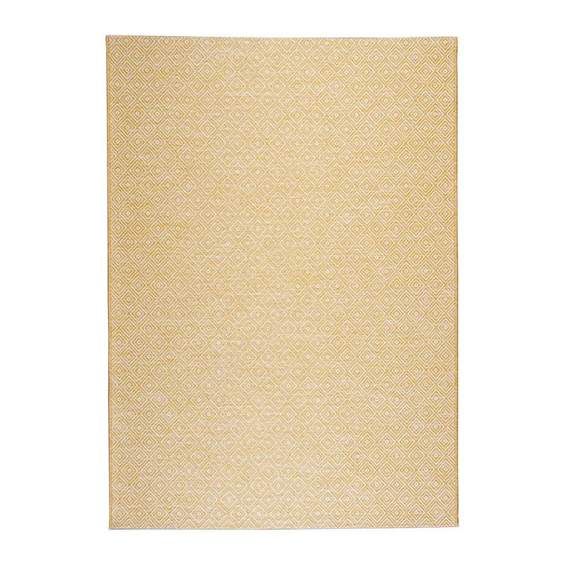 In- & Outdoor Teppich - Summer Tile Gelb