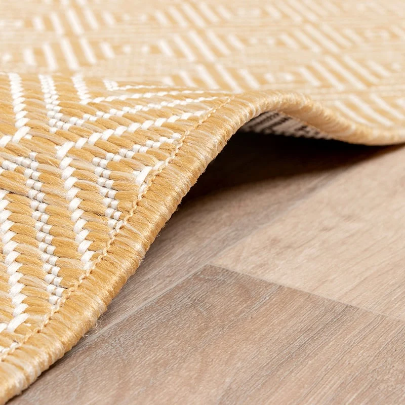 In- & Outdoor Teppich - Summer Tile Gelb