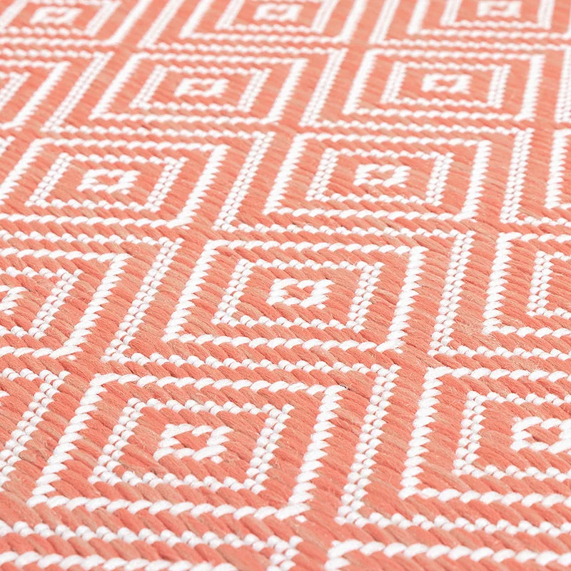 In- & Outdoor Teppich - Summer Tile Rosa