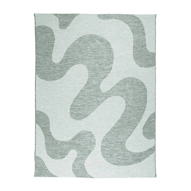 In- & Outdoor Teppich - Summer Swirl Grün